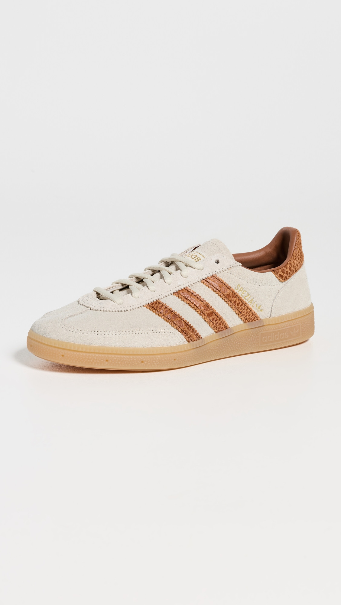 adidas Handball Spezial Sneakers Off White/Dusky Bronze/Gum 3 8.5 | Shopbop