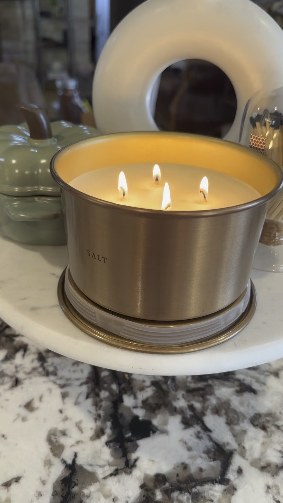Nothing says cozy like a pretty candle  

#LTKVideo #LTKfindsunder50 #LTKGiftGuide