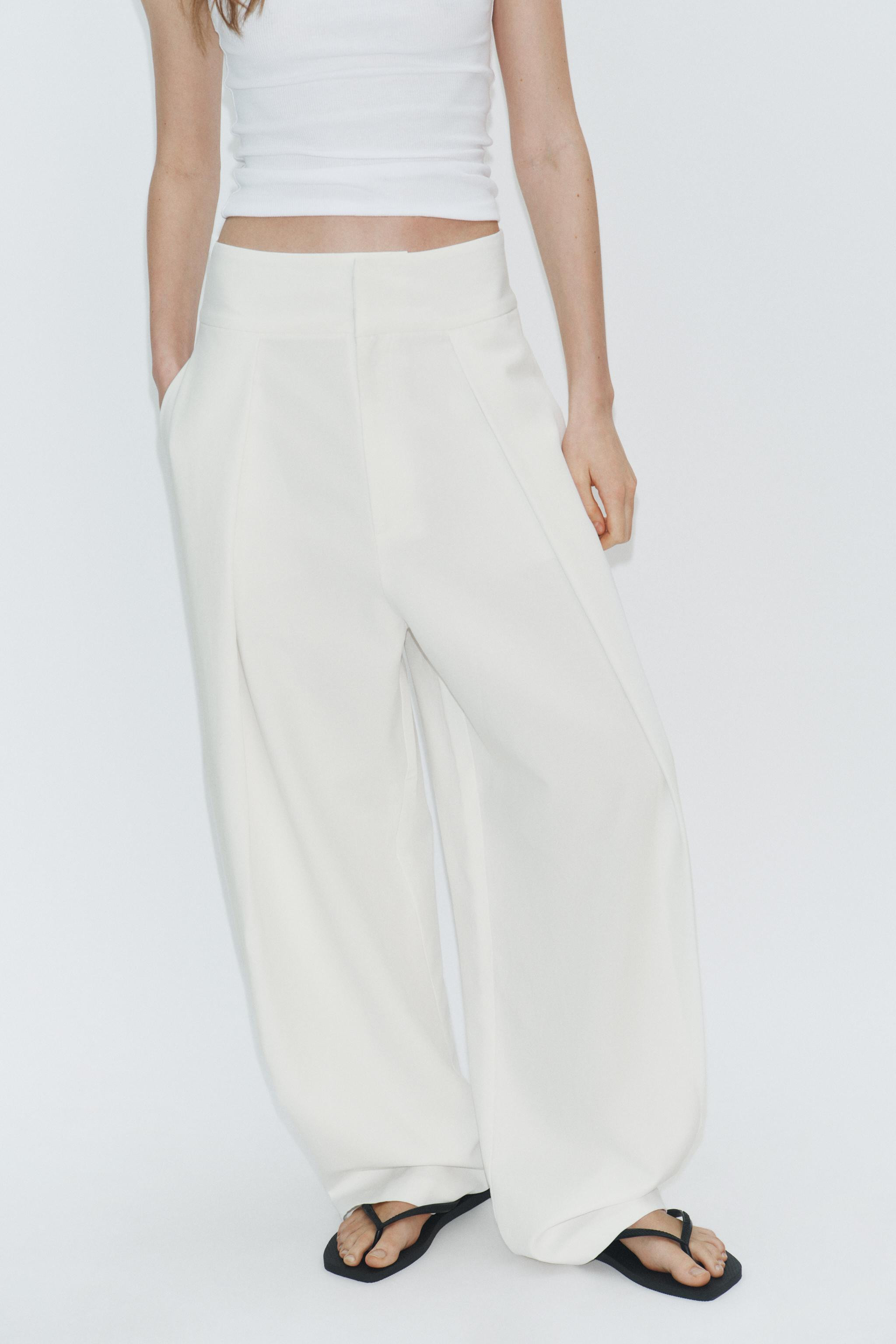 PLEATED BALLOON PANTS | Zara US