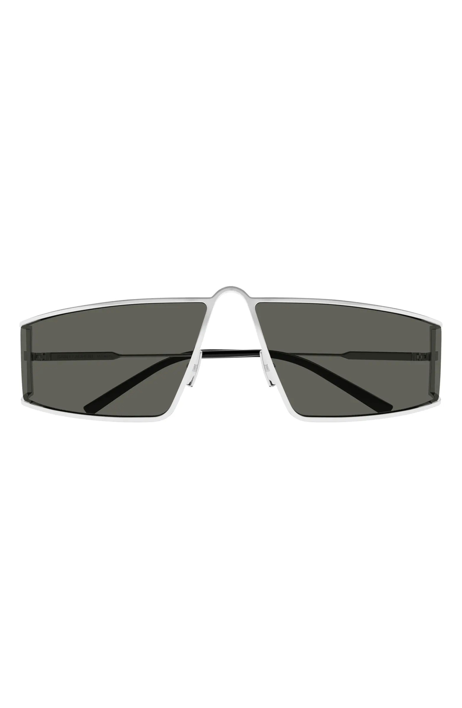 Saint Laurent 66mm Oversize Rectangular Sunglasses | Nordstrom | Nordstrom