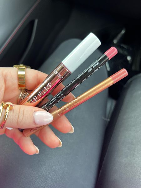 Everyday lip combo! The formula is to line your lip with a slightly darker pink, fill in your lips with a rosy color, and then layer with a gloss

Makeup picks, lip products, favorite lip products 

#LTKfindsunder50 #LTKstyletip #LTKbeauty