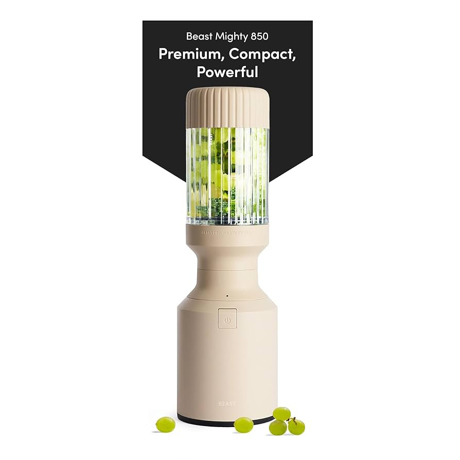Beast Mighty 850 | Premium Compact Personal Blender | Smoothies, Shakes, Dressings, Sauces, Desse... | Amazon (US)