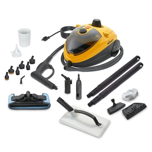 Wagner Spraytech 2494184 915e On-Demand Steam Cleaner & Wallpaper Removal, Multipurpose Power Steamer, 18 Attachments Included (Some Pieces Included in Storage Compartment) For Floor | Amazon (US)