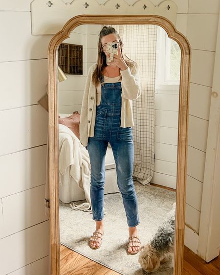 Autumn is here and my overalls are back!! Mine are a few years old from #madewell but I’ve rounded up some similar options 

#LTKunder50 #LTKSeasonal #LTKshoecrush