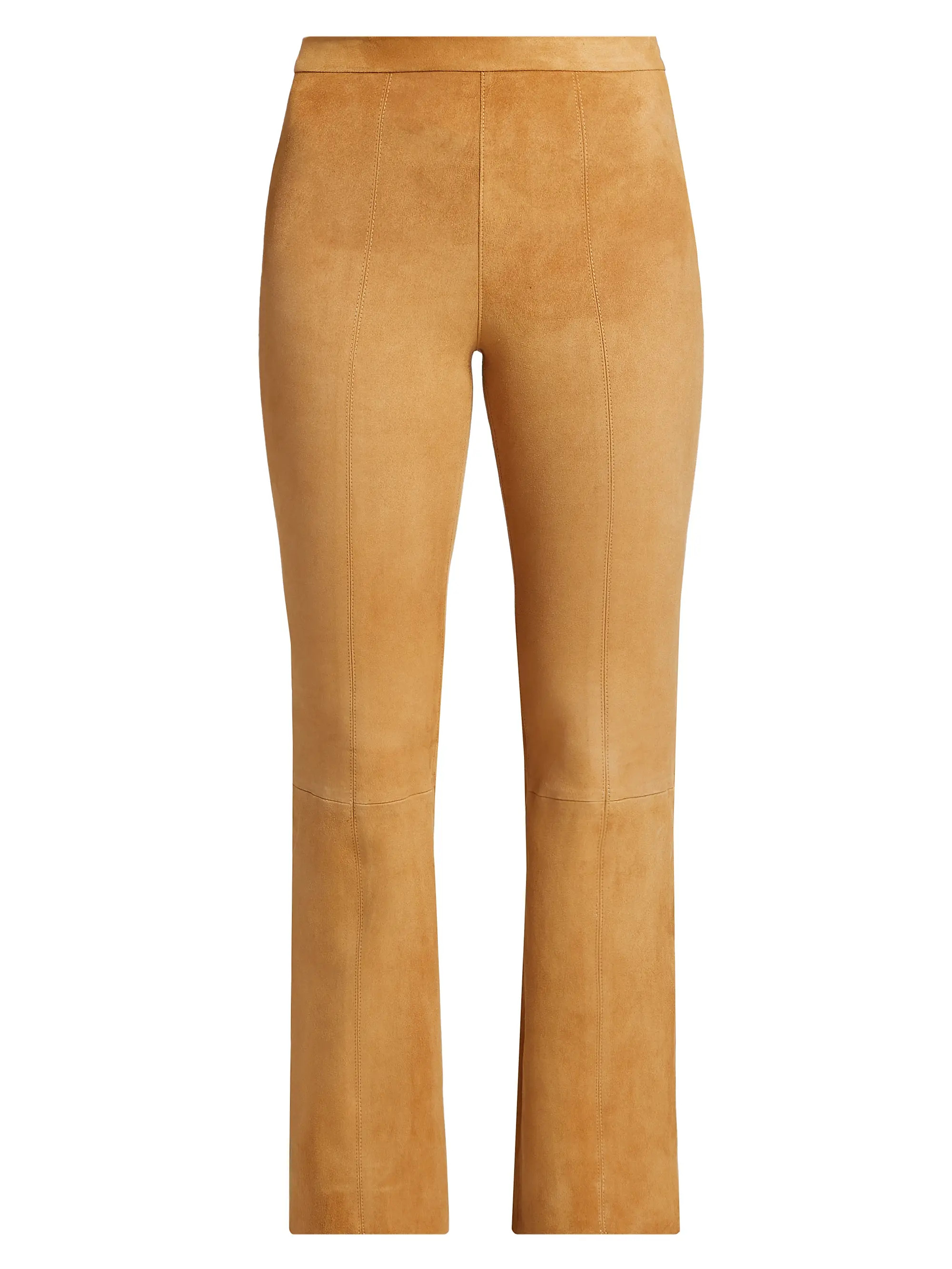 Ankle Flare Suede Pants | Saks Fifth Avenue