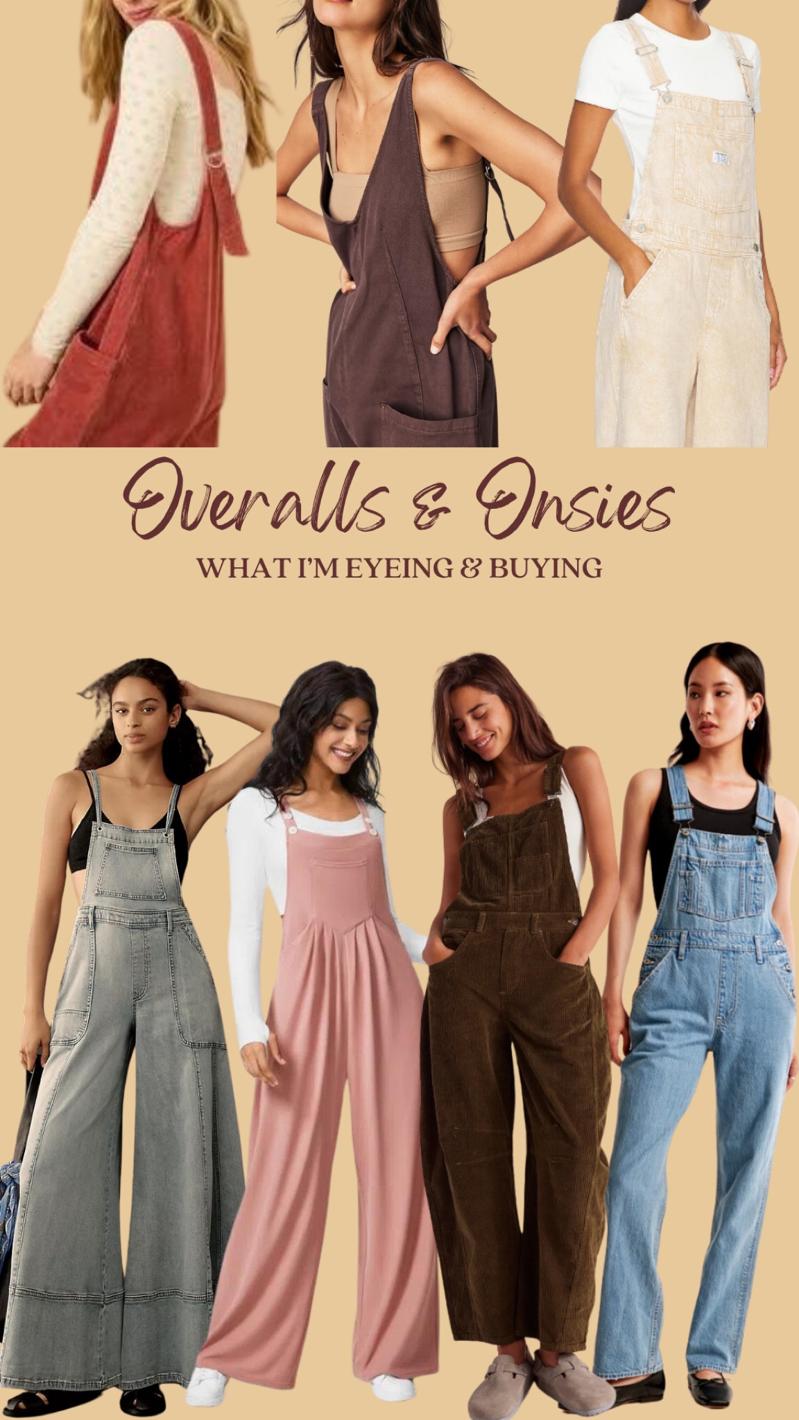 I’m finally hopping on the overall trend (I know, took me long enough) because I just can’t get over how comfortable they are! Especially now with a growing bump 🤰

Here are some styles that I’ve been looking at for Fall — some of which I’ve already added to my cart 

#LTKFallSale #LTKSeasonal #LTKBump