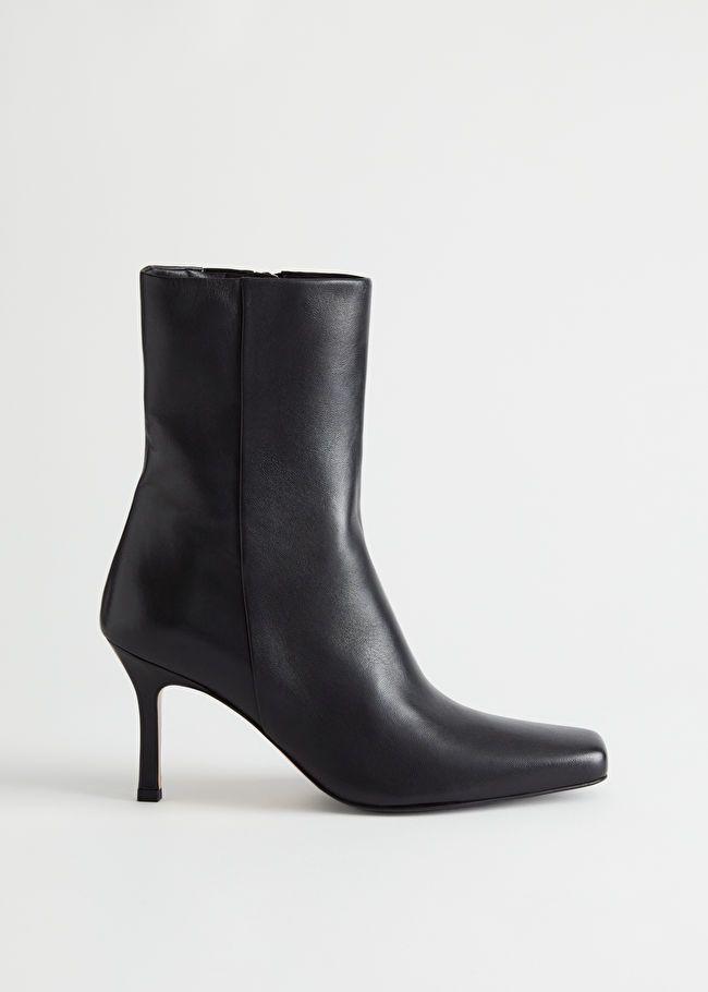 Thin Heel Leather Boots | & Other Stories (EU + UK)