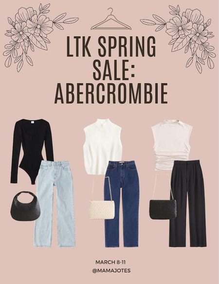 The LTK spring sale is almost here!! Shop from amazing stores exclusively through the LTK app like Abercrombie! Shop this Look Book and other amazing basics March 8-11! 

#LTKSpringSale #LTKsalealert #LTKstyletip
