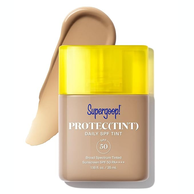 Supergoop! Protec(tint) Daily Skin Tint SPF 50-26W - Light, Buildable Coverage for Immediately Sm... | Amazon (US)