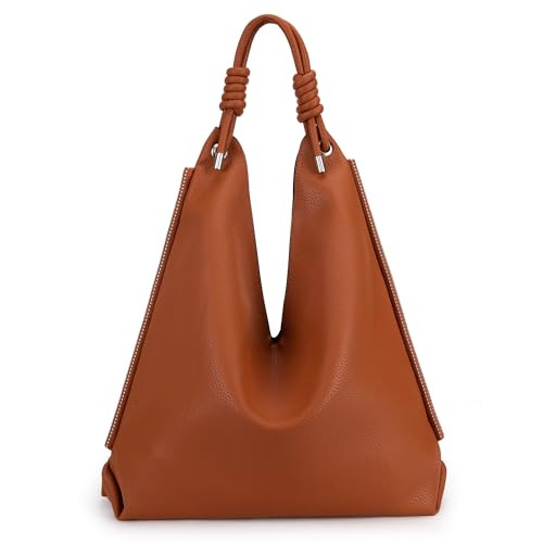 Montana West Hobo Bags for Women Shoulder Slouchy Bag Purse for Women Purses and Handbags for Women Leather Large Size Ladies Handbags | Amazon (US)