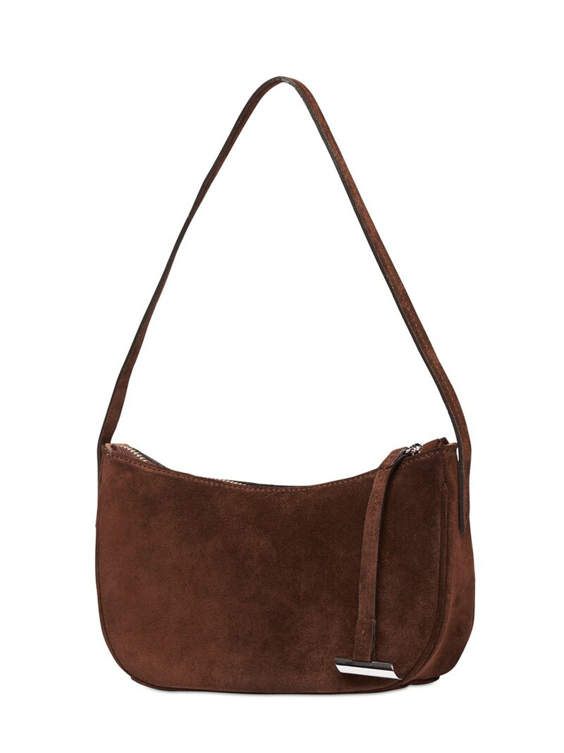 Mini moon suede shoulder bag - Little Liffner - Women | Luisaviaroma | Luisaviaroma