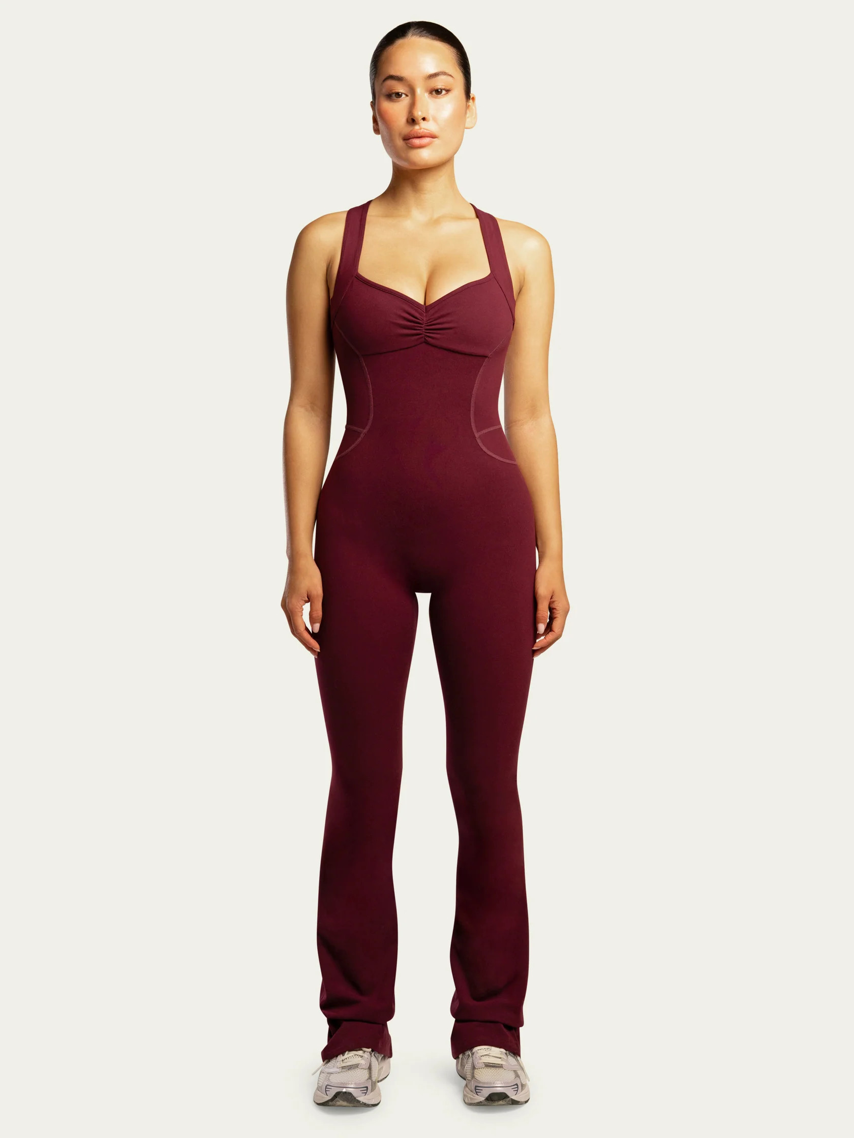 The Sculpt Onesie / Black-Cherry | 437
