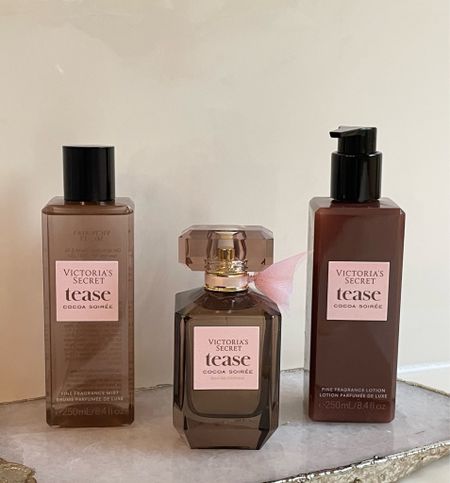 Victoria’s Secret Tease Cocoa Noir Perfume, Fragrance Mist, and Lotion

#LTKSeasonal #LTKbeauty