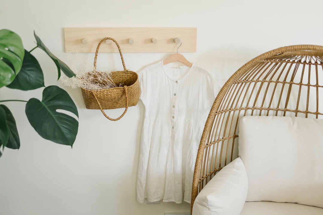 Wooden Peg Rack Nursery Peg Shelf Wood Coat Rack Wall Hat - Etsy | Etsy (US)