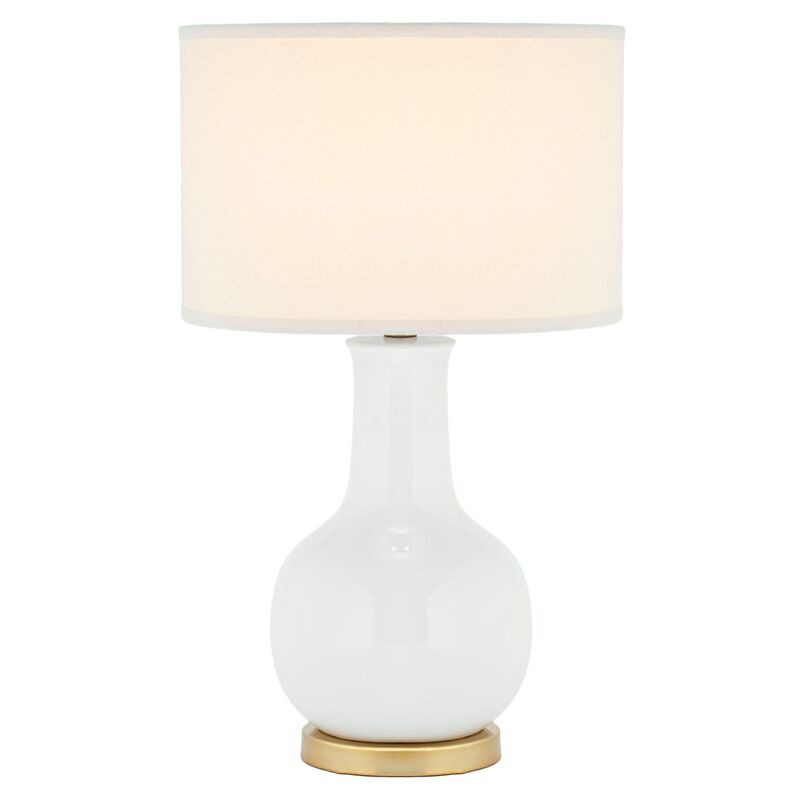 Evelyn Table Lamp, White | One Kings Lane