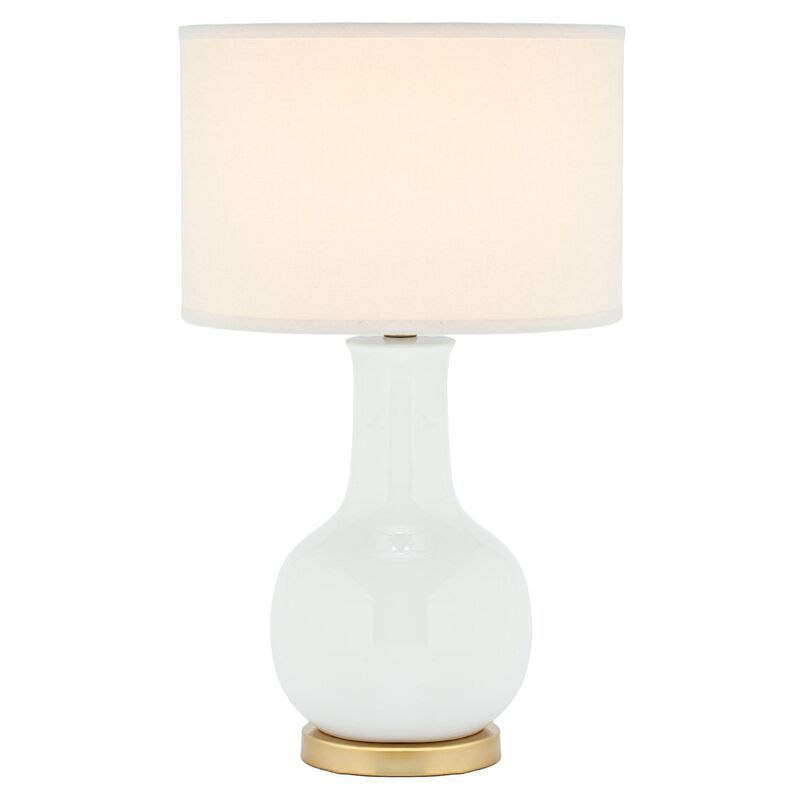 Evelyn Table Lamp, White | One Kings Lane