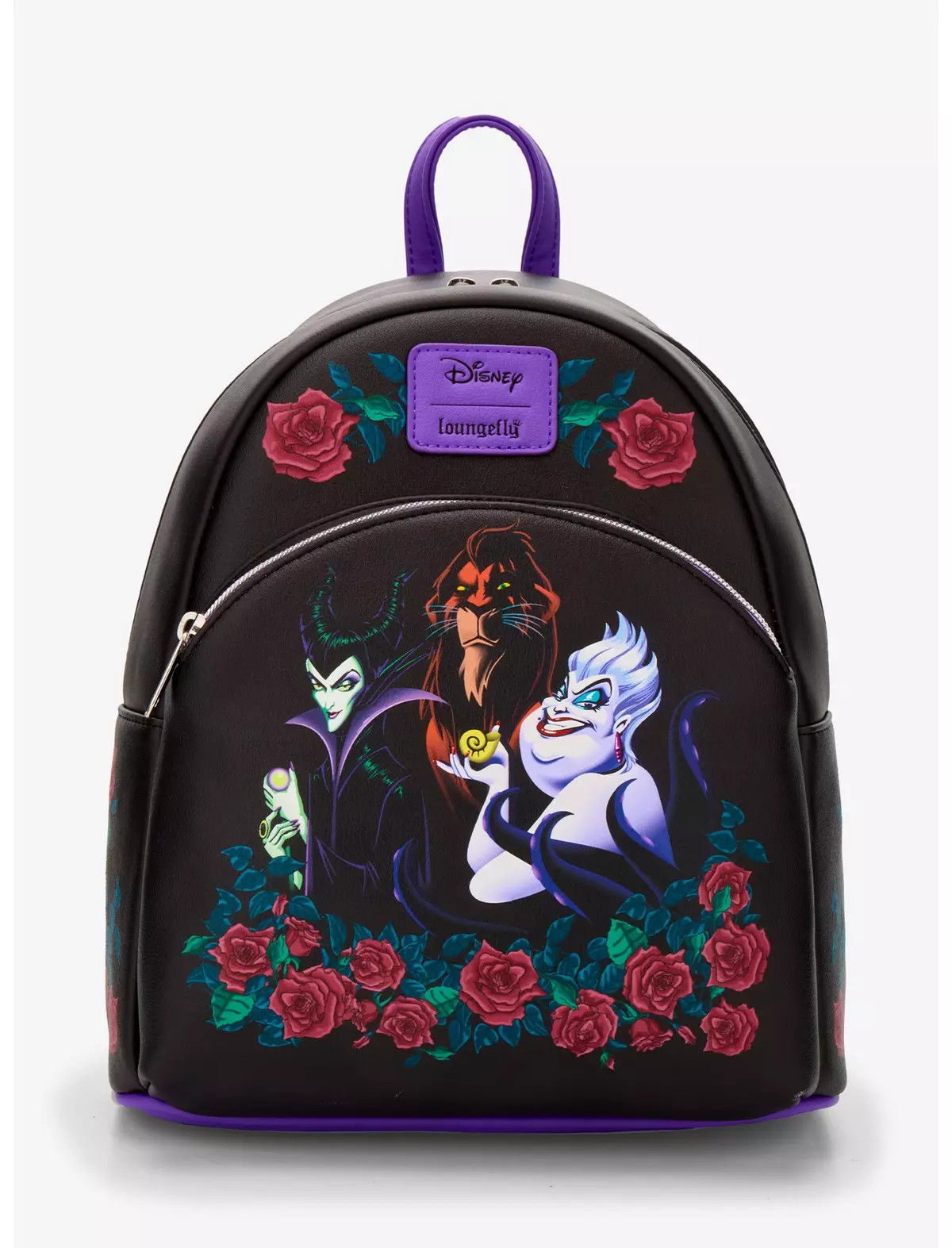Loungefly Disney Villains Trio Roses Mini Backpack | Hot Topic | Hot Topic