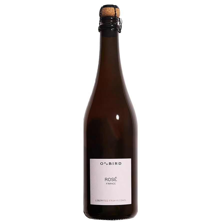 Oddbird Sparkling Non Alcoholic Rose, Gluten Free, Non-Alcoholic Champagne, Zero Proof with Dealc... | Amazon (US)