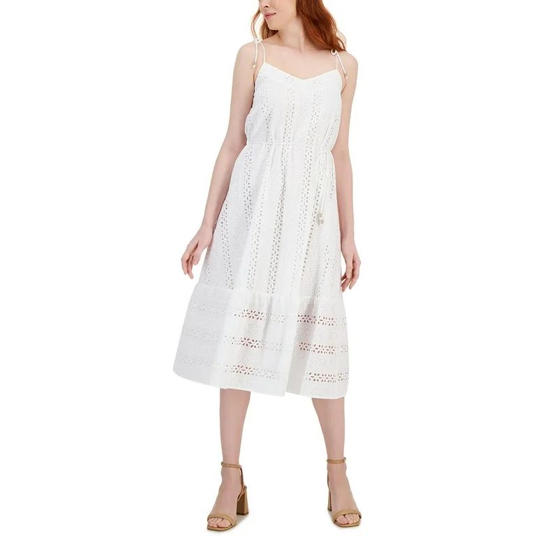 T Tahari Womens Cotton Mid Calf Sundress | Walmart (US)