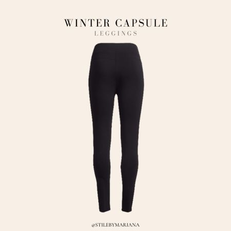 Winter Capsule Wardrobe

Black Leggings are comfy and great for winter. They’re pair well with oversized sweaters, coats, boots and pretty much everything! From work to the weekend they’re a must have!! I love the regular cotton or faux leather.

#LTKover40 #LTKfindsunder100 #LTKsalealert