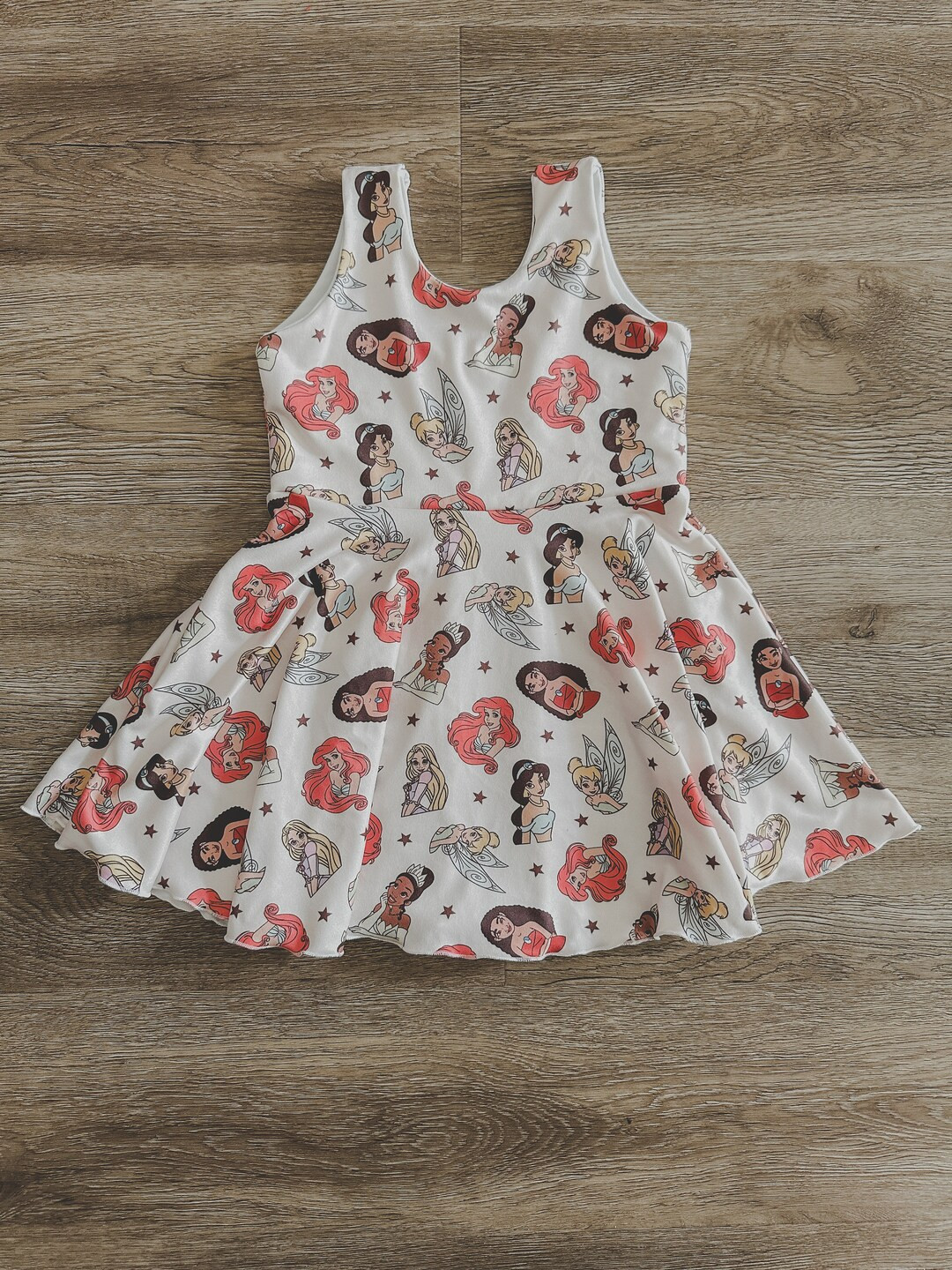 Disney Princeses Twirl Dress| Princess Dress | Disney Dress| Princess Ariel Dress | Disney Kids| ... | Etsy (US)