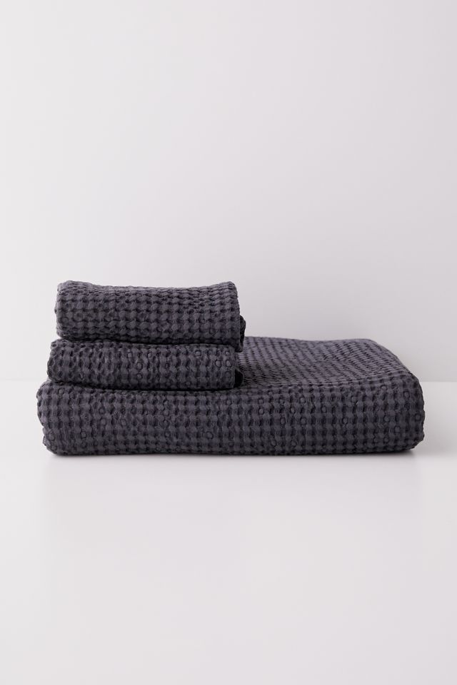 MagicLinen Waffle Towel Set | Urban Outfitters (US and RoW)