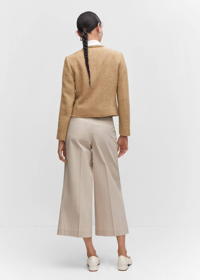 Pocket tweed jacket -  Women | Mango USA | MANGO (US)