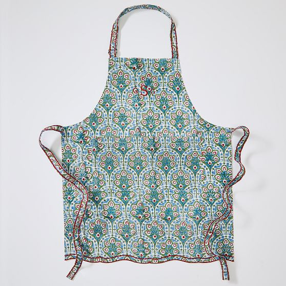 Mark &amp; Graham x Pencil &amp; Paper Co. Block Print Apron | Mark and Graham