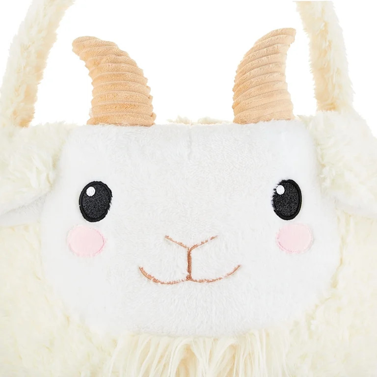 Easter Plush Goat Easter Basket, by Way To Celebrate | Walmart (US)