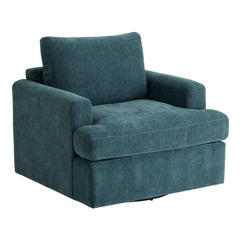 Orly Upholstered Swivel Chair | World Market