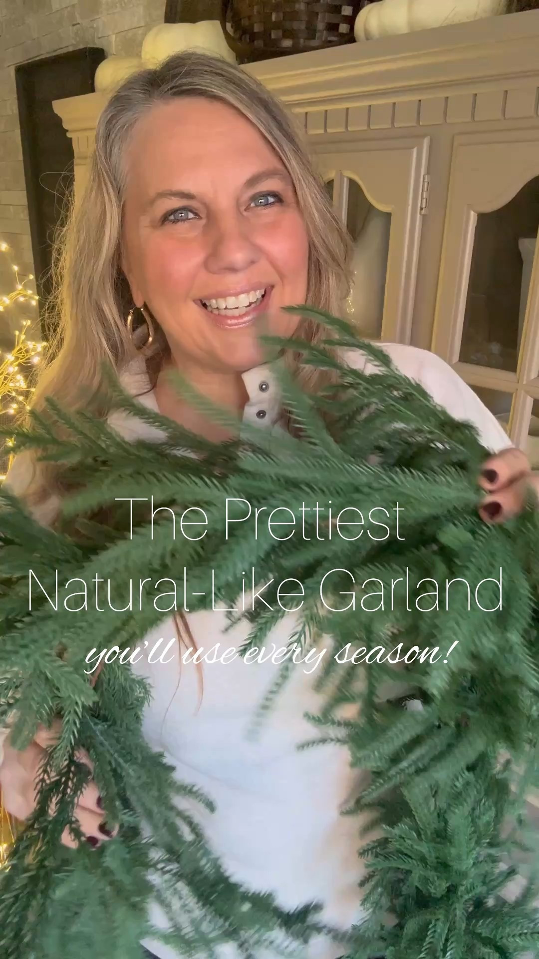 The prettiest 6 foot natural-like garland you’ll use every season! 

#LTKSeasonal