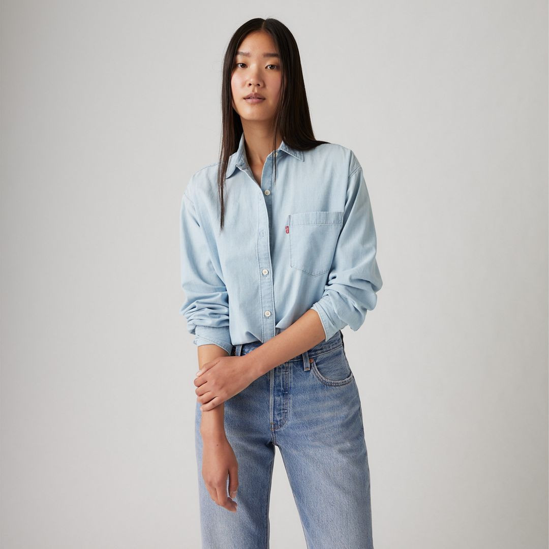 Levi's Harlie Boyfriend Shirt - Women's XXL | Levi's US