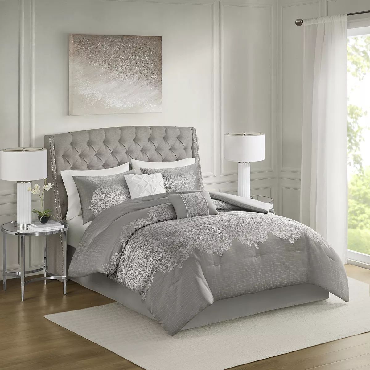 Madison Park Debra 6-Piece Comforter Set with Coordinating Pillows | Kohl's