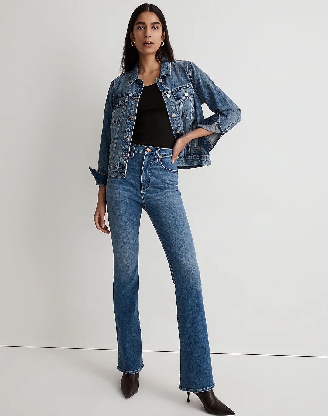 Skinny Flare Jeans in Elevere Wash | Madewell
