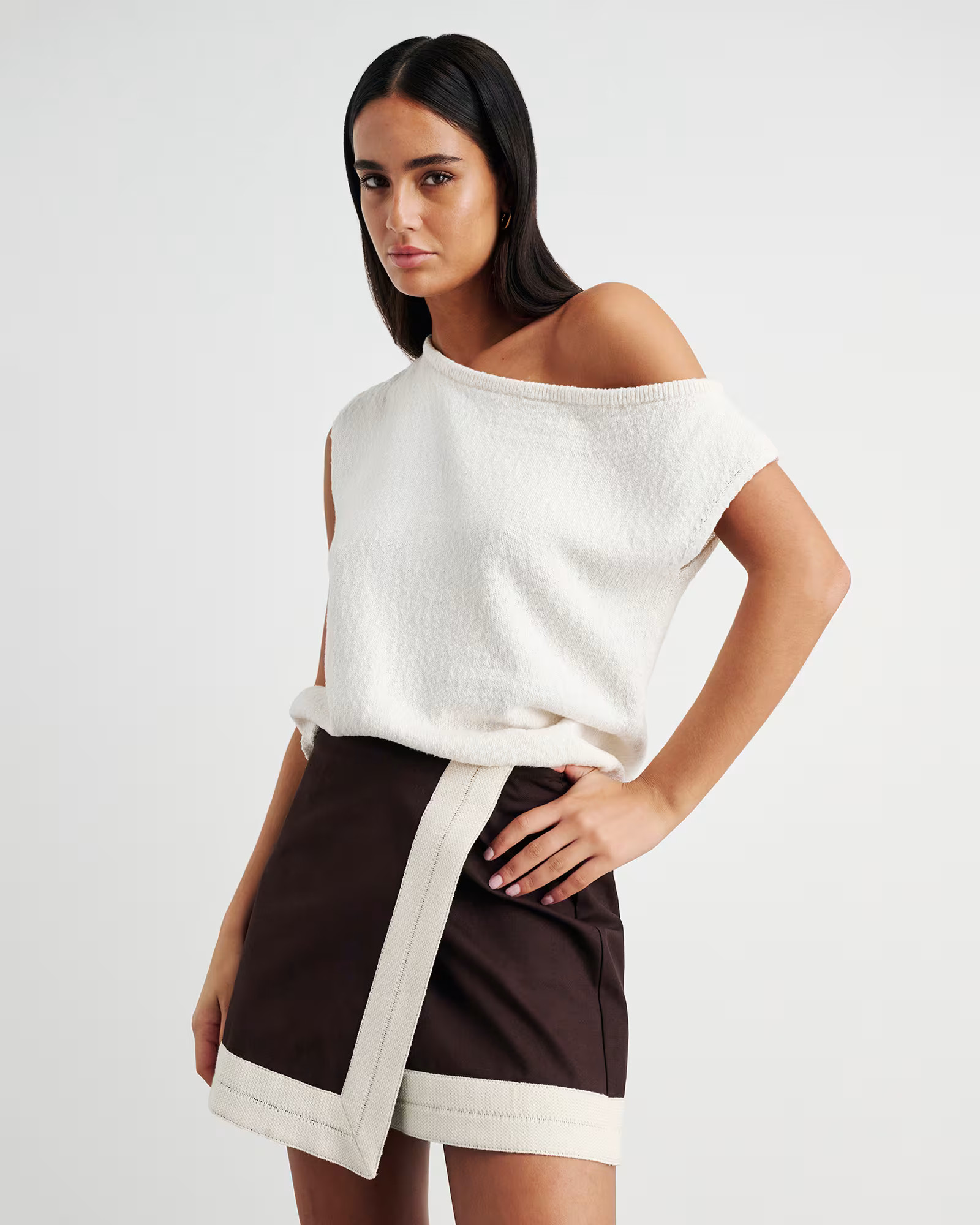 Arden Off Shoulder Knit | JAG (Australia & New Zealand)