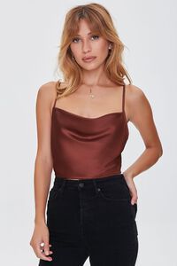 Satin Cowl Neck Cami | Forever 21 | Forever 21 (US)