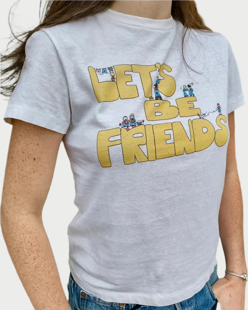 Lets Be Friends Classic Tee | WEST2WESTPORT