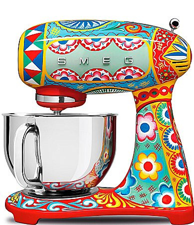 Smeg x Dolce  Gabbana 50's Retro Stand Mixer with Stainless Steel Bowl - Sicily Collection | Dillard's