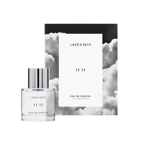 Lake & Skye 11 11 Eau de Parfum Spray - Clean Skin Musk, Amber, Vegan, Cruelty-Free - 1.7 fl oz (50mL) | Amazon (US)