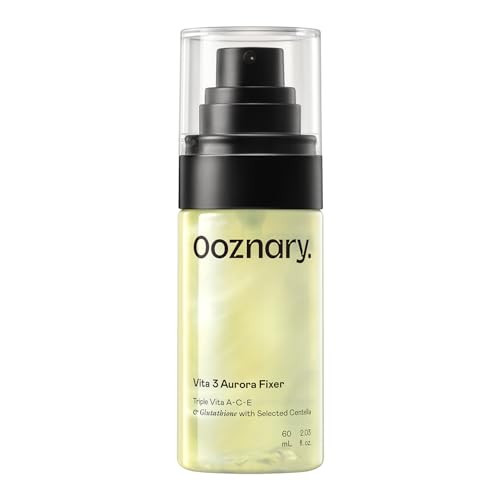Ooznary Vita 3 Aurora Fixer Toner with Vitamin ACE and Triple Centella All-in-One Mist & Setting Spray | Korean Skin care | 2.02 fl.oz 60ml | Amazon (US)