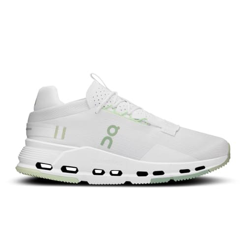 Amazon.com | On Women's Cloudnova 2 Sneakers, Ice/Sand, 9 Medium US | Fashion Sneakers | Amazon (US)