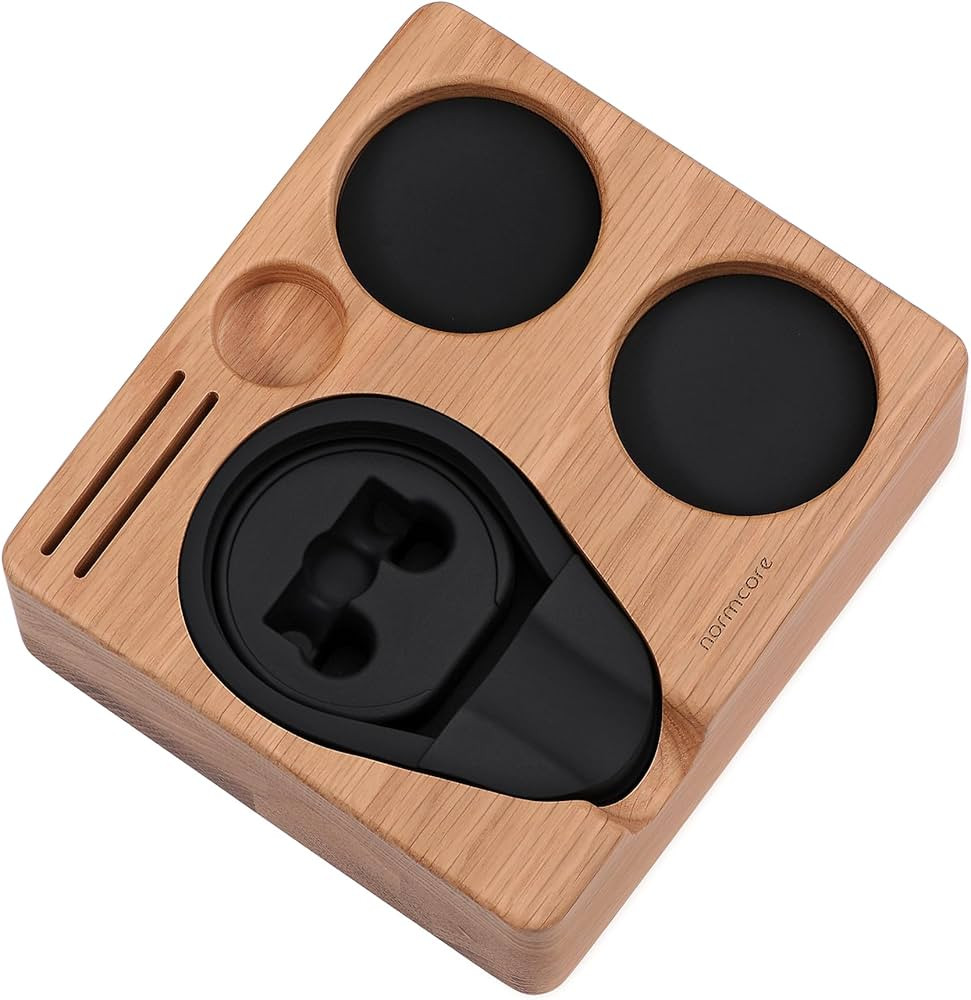 Normcore Espresso Tamping Station, Wooden Espresso Tamper Station, Solid American White OAK Wood ... | Amazon (US)