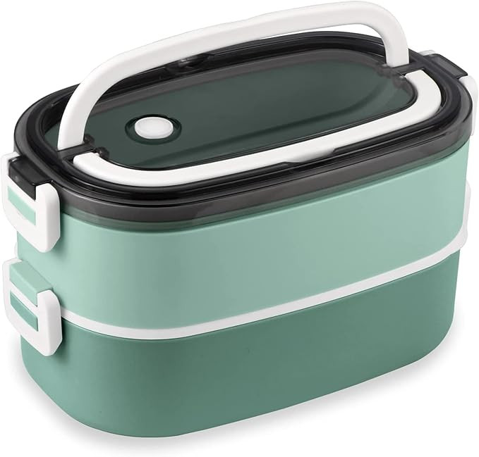 Adult Bento Box, NatraProw Leakproof Bento Box with Portable Handle, 1600ML Large Bento Box with Ute | Amazon (US)