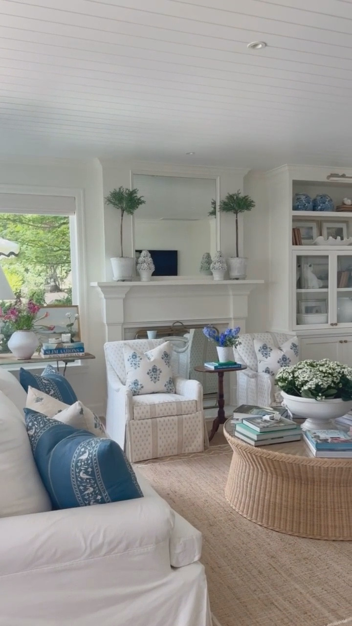 Love the refreshed family room space! Check out the Amazon dupe for the cool lamp in the corner!
Walls and moulding are Benjamin Cloud White, shiplap ceiling is BM Simply White

Couches are custom and old 

 

#LTKOver40 #LTKHome