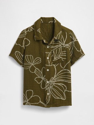 babyGap Gauze Vacay Shirt | Gap Factory