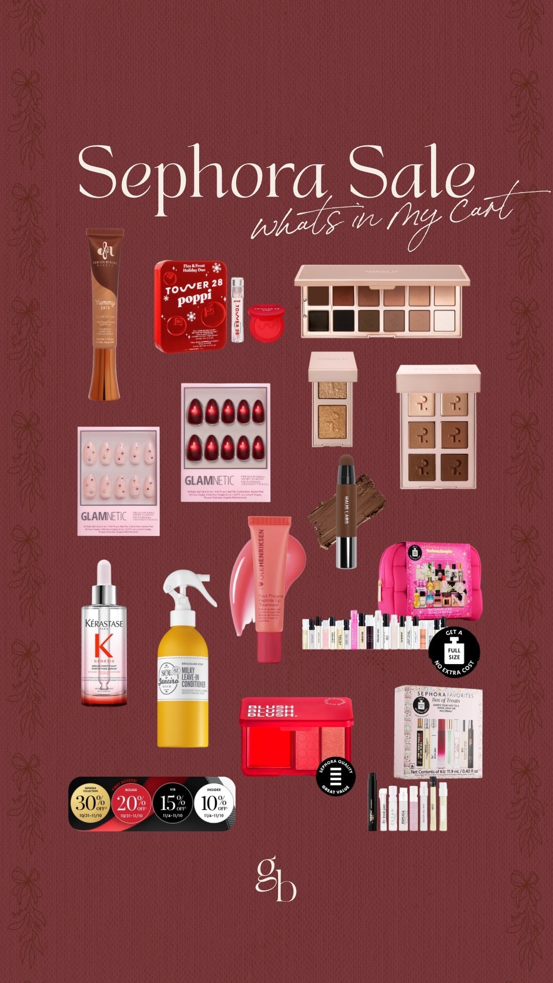 It’s that time again 🖤 the Sephora Sale is live and my cart is already full 👀 shop my beauty faves + gift ideas before they’re gone! #SephoraSavingsEvent #LTKFinds #SephoraSale

Sephora Sale 2025, Sephora Savings Event, Sephora Beauty Sale, Sephora Holiday Sale, Sephora Must Haves, Sephora Gift Ideas, Sephora Makeup Favorites, sephora Skincare Picks, Sephora Haircare Favorites, sephora Recommendations, Sephora Sale Finds, Sephora Sale Haul, Beauty Sale 2025, Holiday Beauty Sale, Best of Sephora

#LTKBeauty #LTKHoliday #LTKSaleAlert