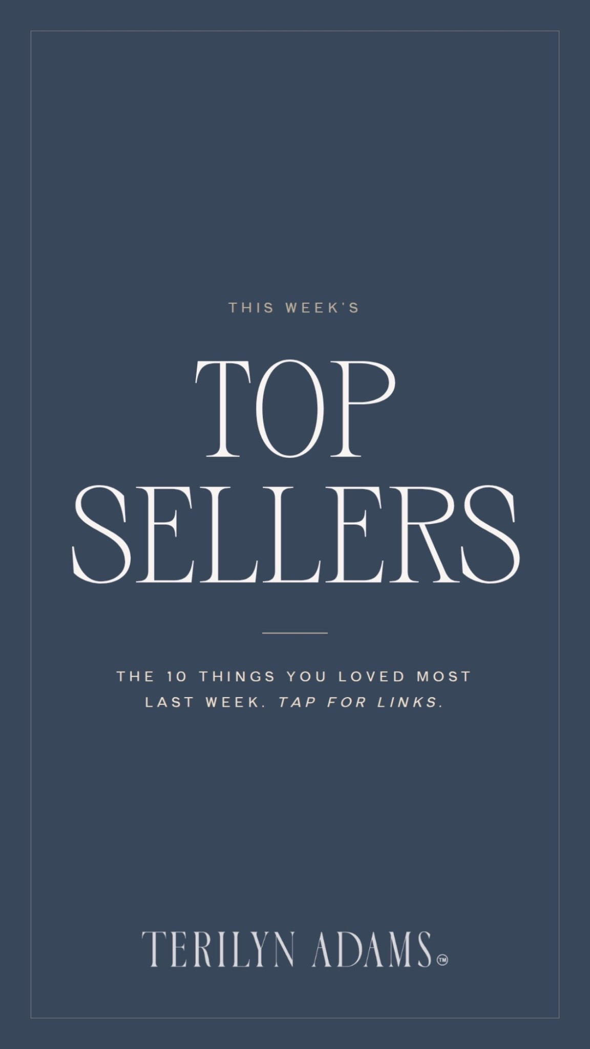 Everything that you guys loved from last week - these are some good ones!