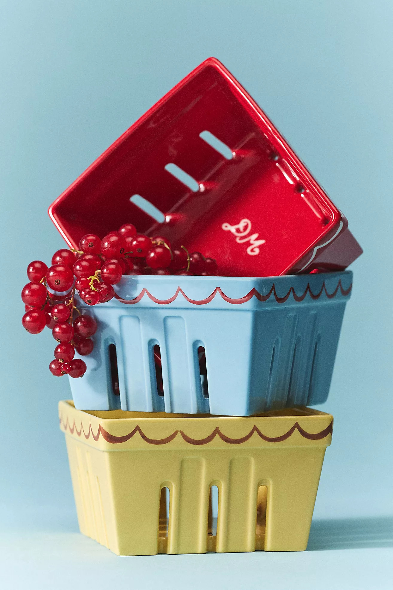 Damson Madder Berry Basket | Anthropologie (US)