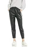 BB Dakota Junior's First Place Vegan Leather Jogger, Black, Extra Small | Amazon (US)