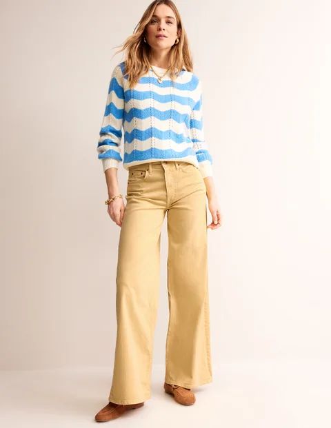 High Rise Wide Leg Jeans | Boden (UK & IE)